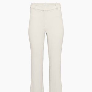Aritzia Wilfred Cabaret Pant in Matte Pearl